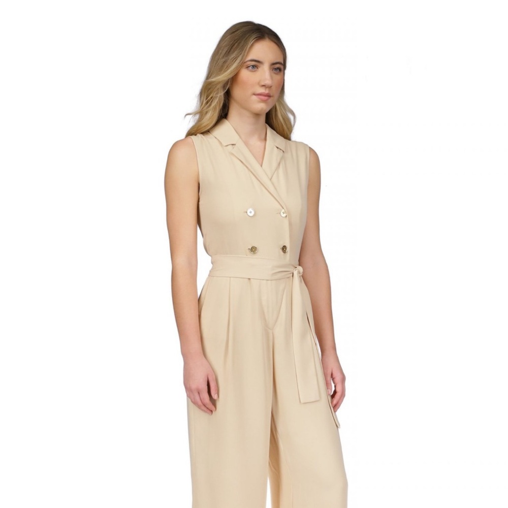NWOT Michael by Michael Kors Tuxedo Jumpsuit size Largee